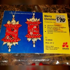 MCM Leewards Flocked Christmas Ornament Kit